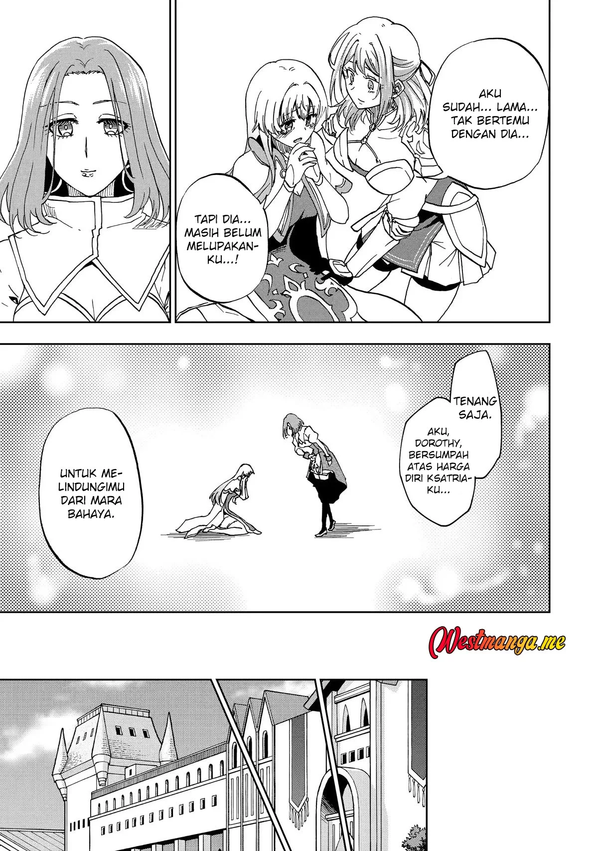 Ankoku Kishi no Ore desu Ga Saikyou no Seikishi wo Mezashimasu Chapter 32 Gambar 30