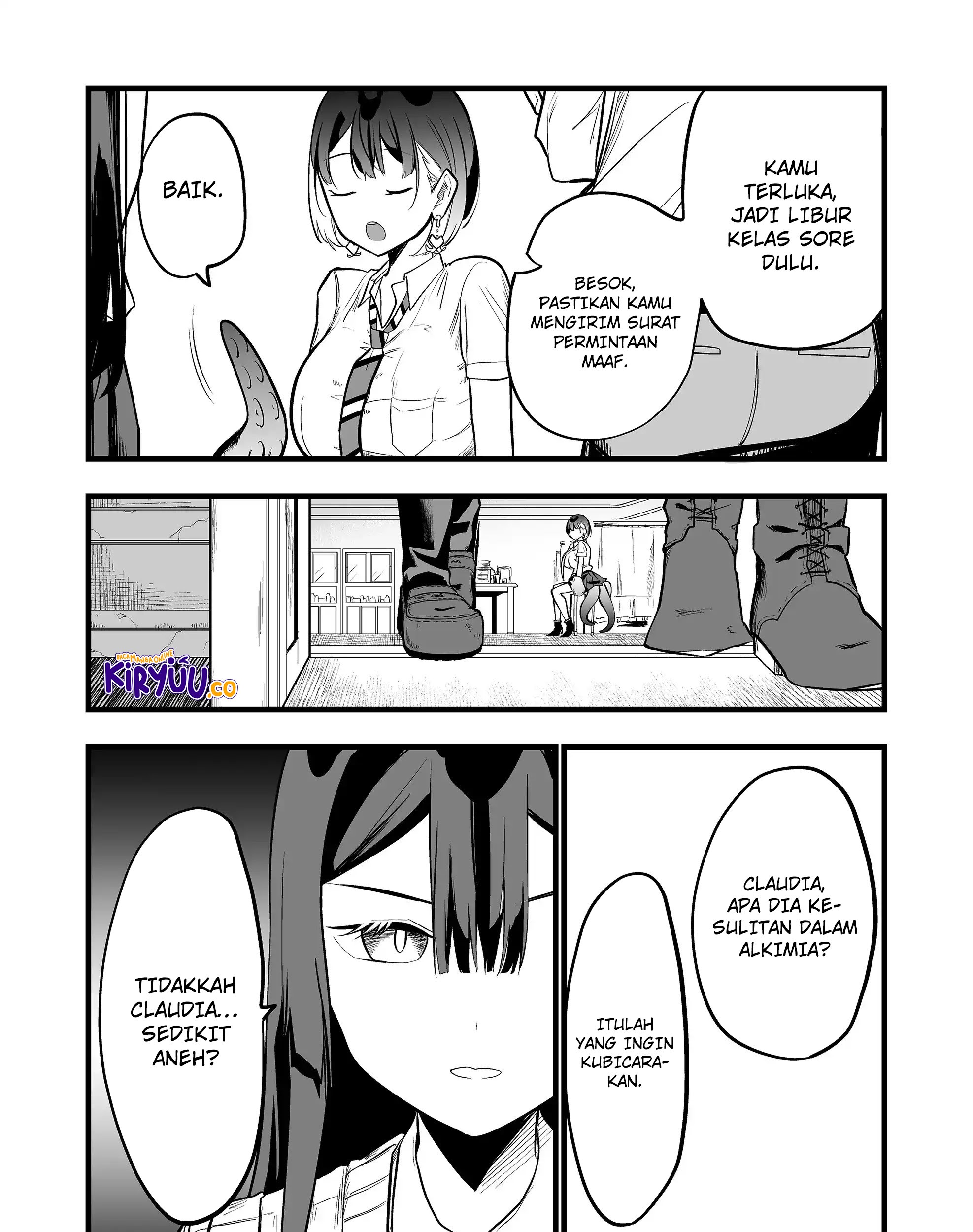 Ano Toki Tasukete Itadaita Monster Musume desu. Chapter 28 Gambar 9