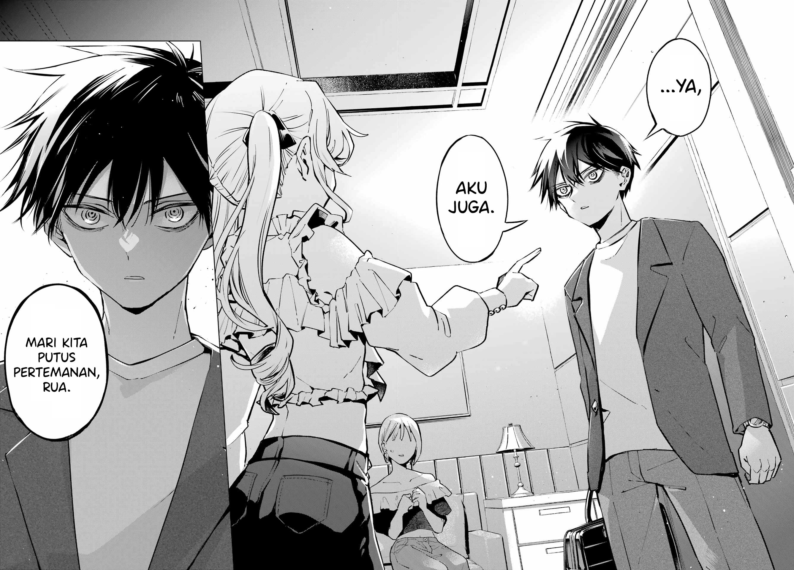 Anta to Osananajimitte dake demo Iyananoni! ~Zekkou kara Hajimaru S-kyuu Bishoujo to no Gakuen Nariagari Seikatsu~ Chapter 1 Gambar 14