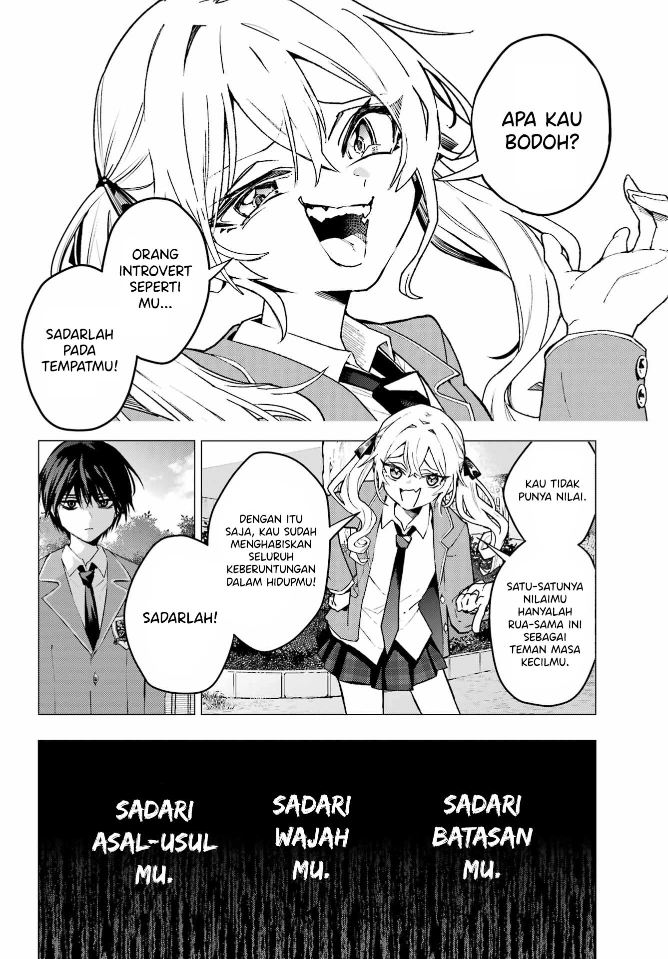 Anta to Osananajimitte dake demo Iyananoni! ~Zekkou kara Hajimaru S-kyuu Bishoujo to no Gakuen Nariagari Seikatsu~ Chapter 1 Gambar 6