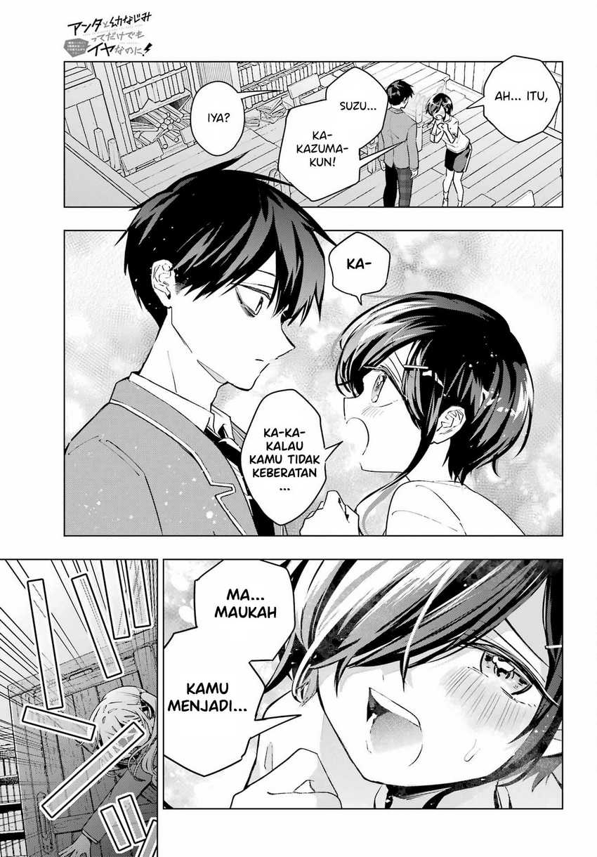 Anta to Osananajimitte dake demo Iyananoni! ~Zekkou kara Hajimaru S-kyuu Bishoujo to no Gakuen Nariagari Seikatsu~ Chapter 2 Gambar 40