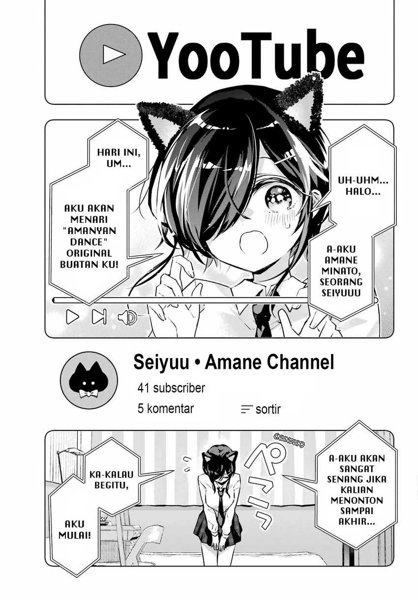 Anta to Osananajimitte dake demo Iyananoni! ~Zekkou kara Hajimaru S-kyuu Bishoujo to no Gakuen Nariagari Seikatsu~ Chapter 3 Gambar 18