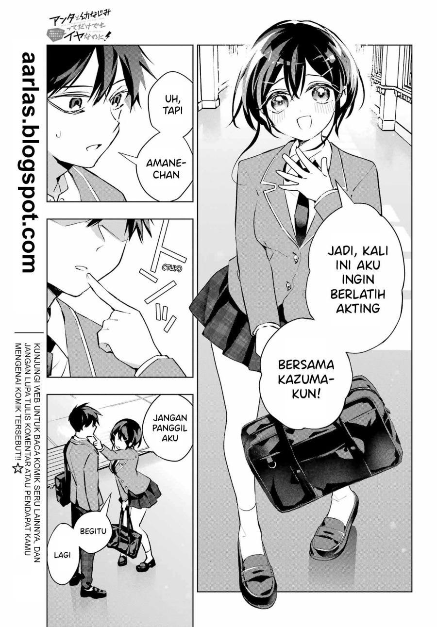 Anta to Osananajimitte dake demo Iyananoni! ~Zekkou kara Hajimaru S-kyuu Bishoujo to no Gakuen Nariagari Seikatsu~ Chapter 4 Gambar 27