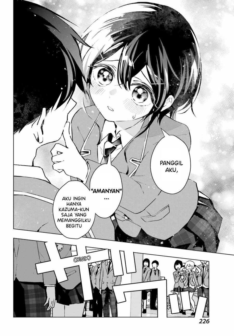 Anta to Osananajimitte dake demo Iyananoni! ~Zekkou kara Hajimaru S-kyuu Bishoujo to no Gakuen Nariagari Seikatsu~ Chapter 4 Gambar 28