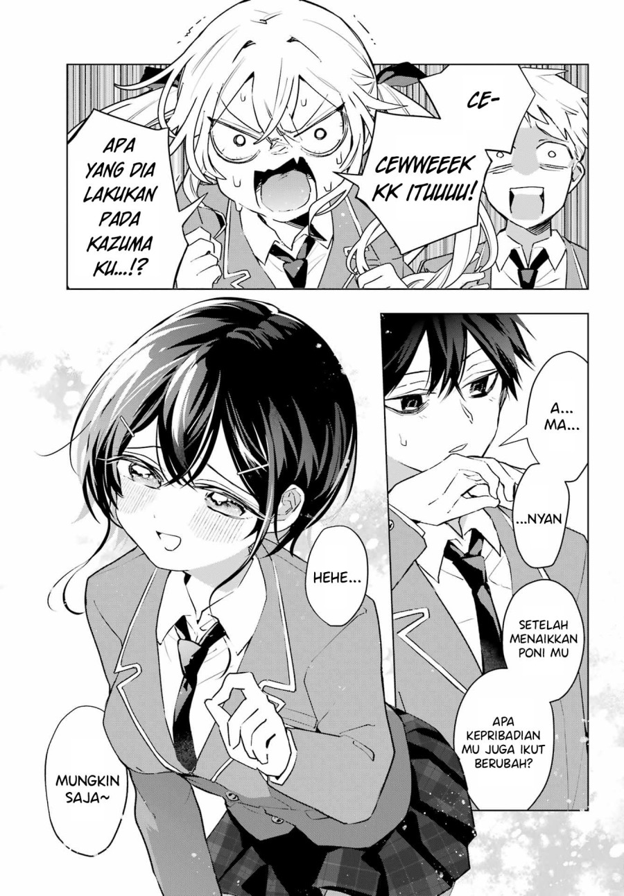 Anta to Osananajimitte dake demo Iyananoni! ~Zekkou kara Hajimaru S-kyuu Bishoujo to no Gakuen Nariagari Seikatsu~ Chapter 4 Gambar 29