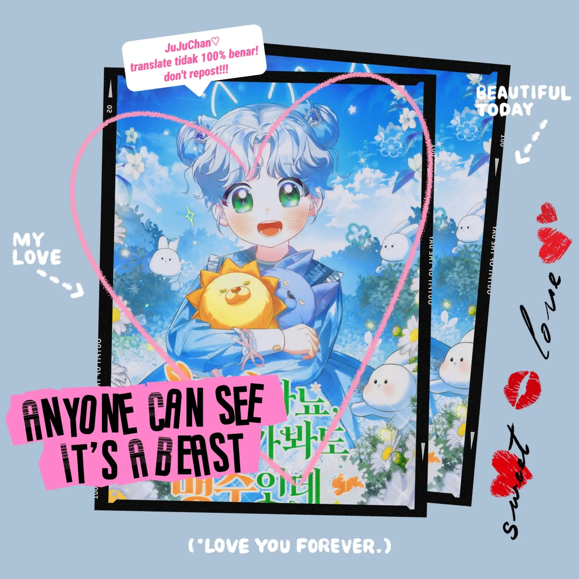 Baca Komik Anyone Can See It’s A Beast Chapter 1 Gambar 1
