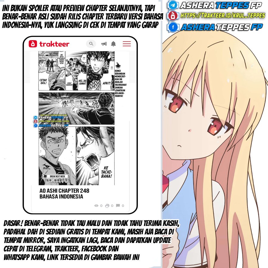 Ao Ashi Chapter 62 Gambar 25