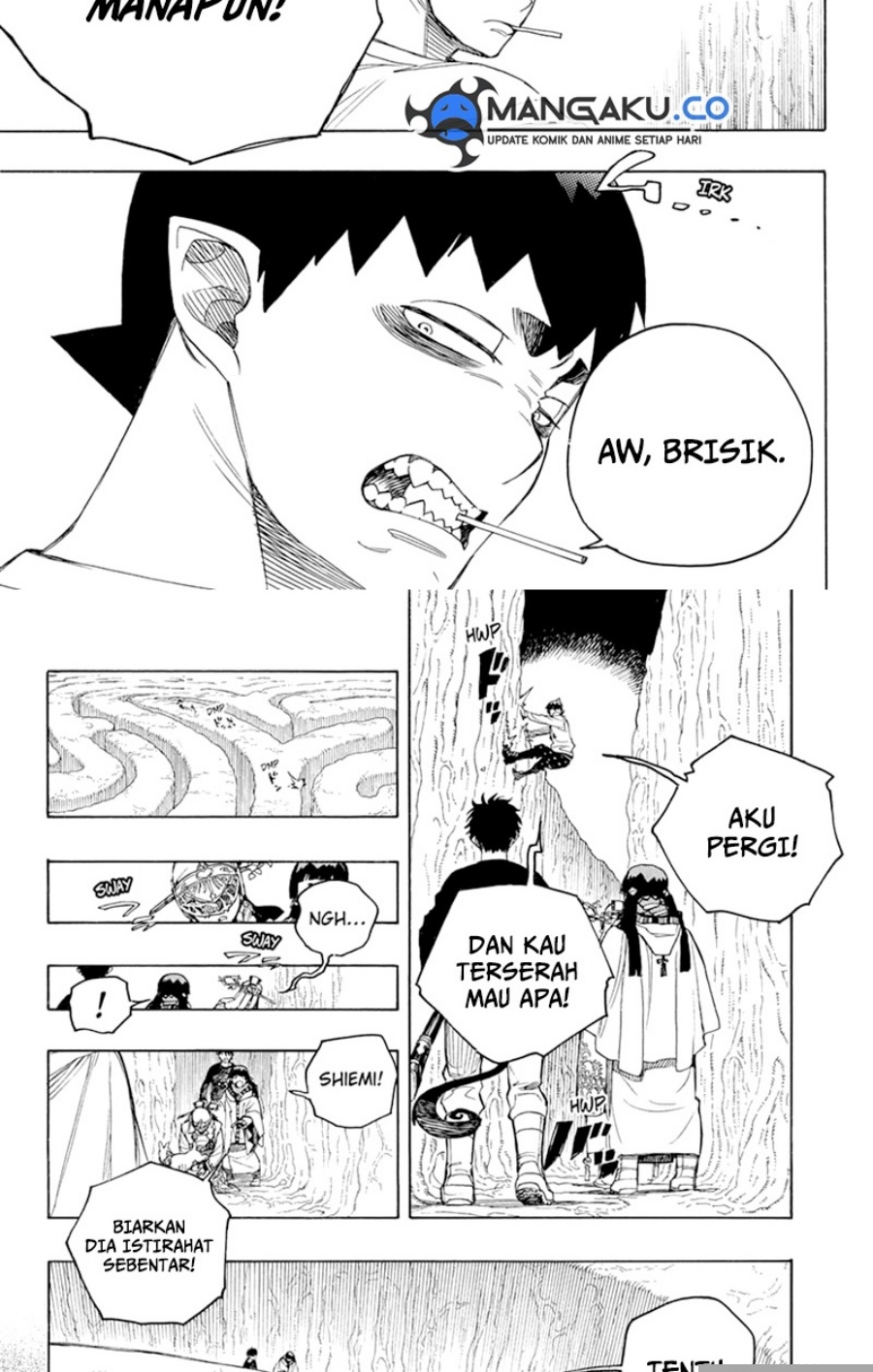 Baca  Ao no Exorcist Chapter 156.2 Gambar 2