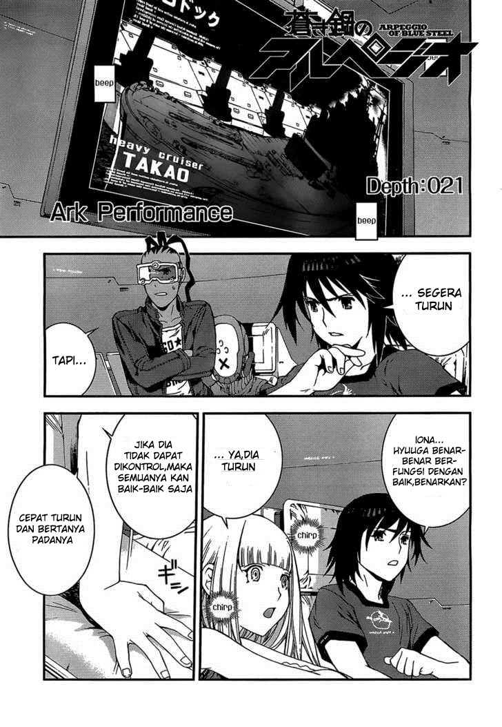 Baca Komik Aoki Hagane No Arpeggio Chapter 22 Gambar 1