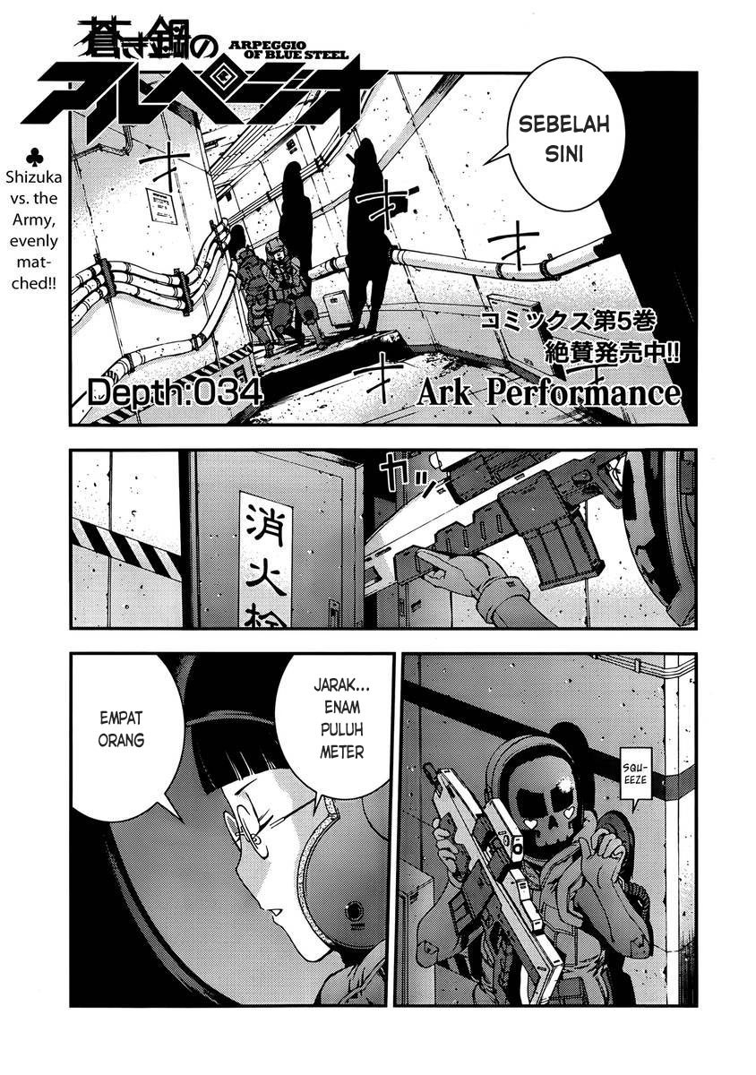 Baca Komik Aoki Hagane No Arpeggio Chapter 34 Gambar 1