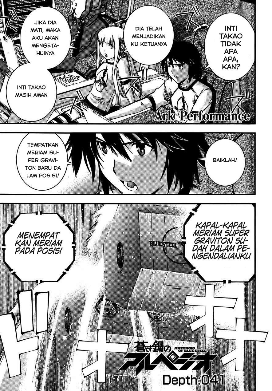 Baca Komik Aoki Hagane No Arpeggio Chapter 41 Gambar 1