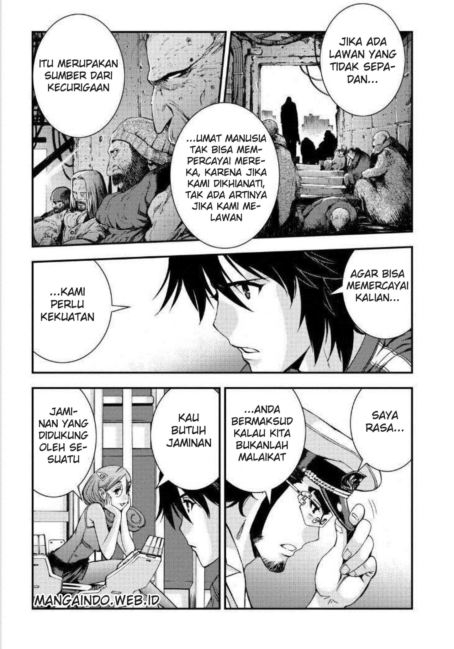 Aoki Hagane No Arpeggio Chapter 56 Gambar 9