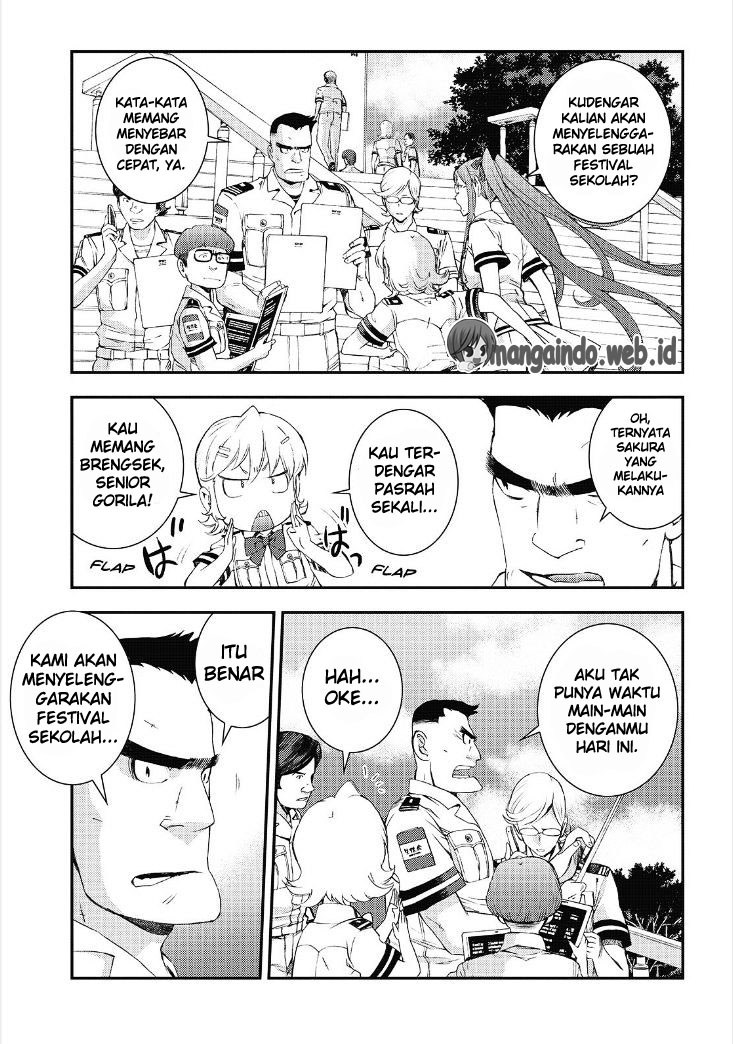 Aoki Hagane No Arpeggio Chapter 85 Gambar 13