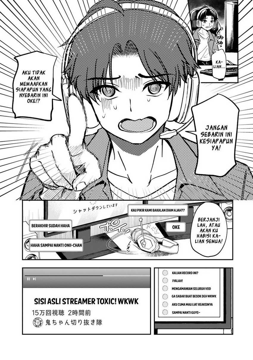 Aorikei Game Haishinsha (20-sai), Haishin no Kiri Wasure ni Yori Ii Hito Bare Suru. Chapter 1 Gambar 23