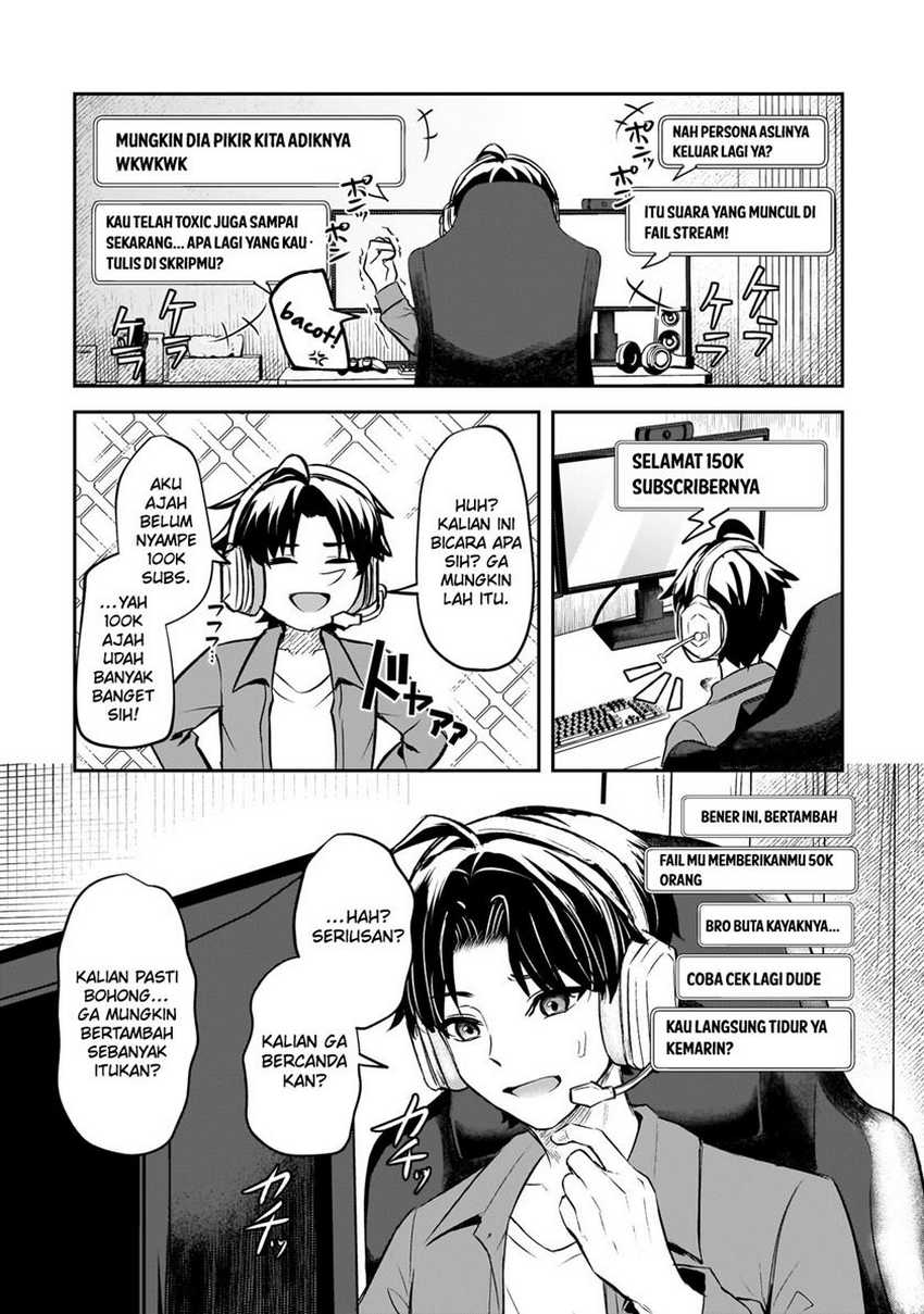 Aorikei Game Haishinsha (20-sai), Haishin no Kiri Wasure ni Yori Ii Hito Bare Suru. Chapter 1 Gambar 38