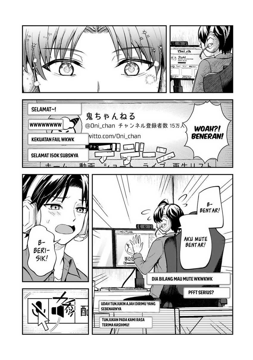 Aorikei Game Haishinsha (20-sai), Haishin no Kiri Wasure ni Yori Ii Hito Bare Suru. Chapter 1 Gambar 39