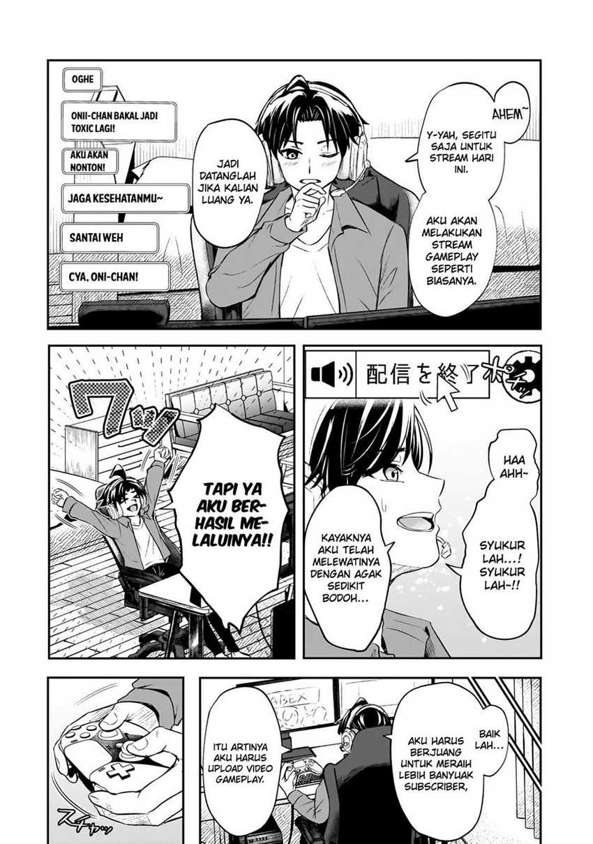 Aorikei Game Haishinsha (20-sai), Haishin no Kiri Wasure ni Yori Ii Hito Bare Suru. Chapter 1 Gambar 42