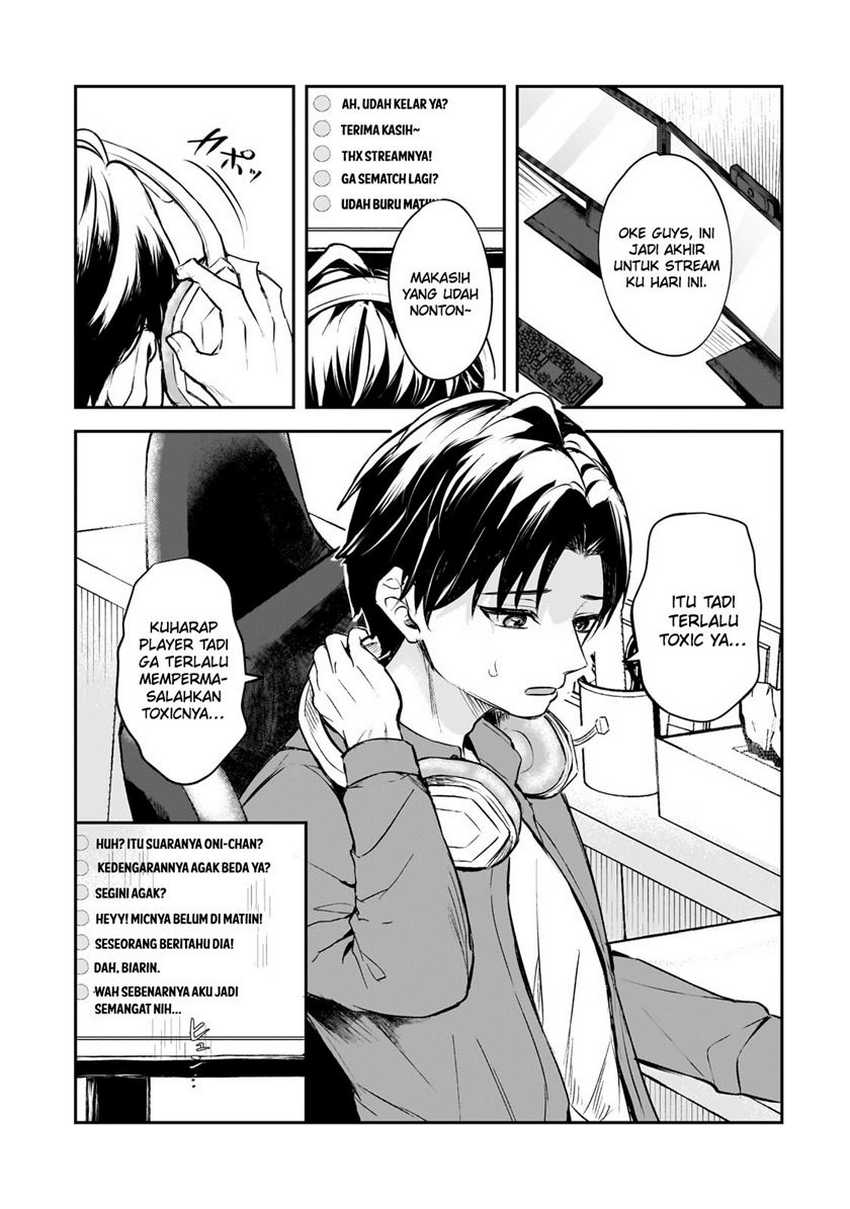 Aorikei Game Haishinsha (20-sai), Haishin no Kiri Wasure ni Yori Ii Hito Bare Suru. Chapter 1 Gambar 7