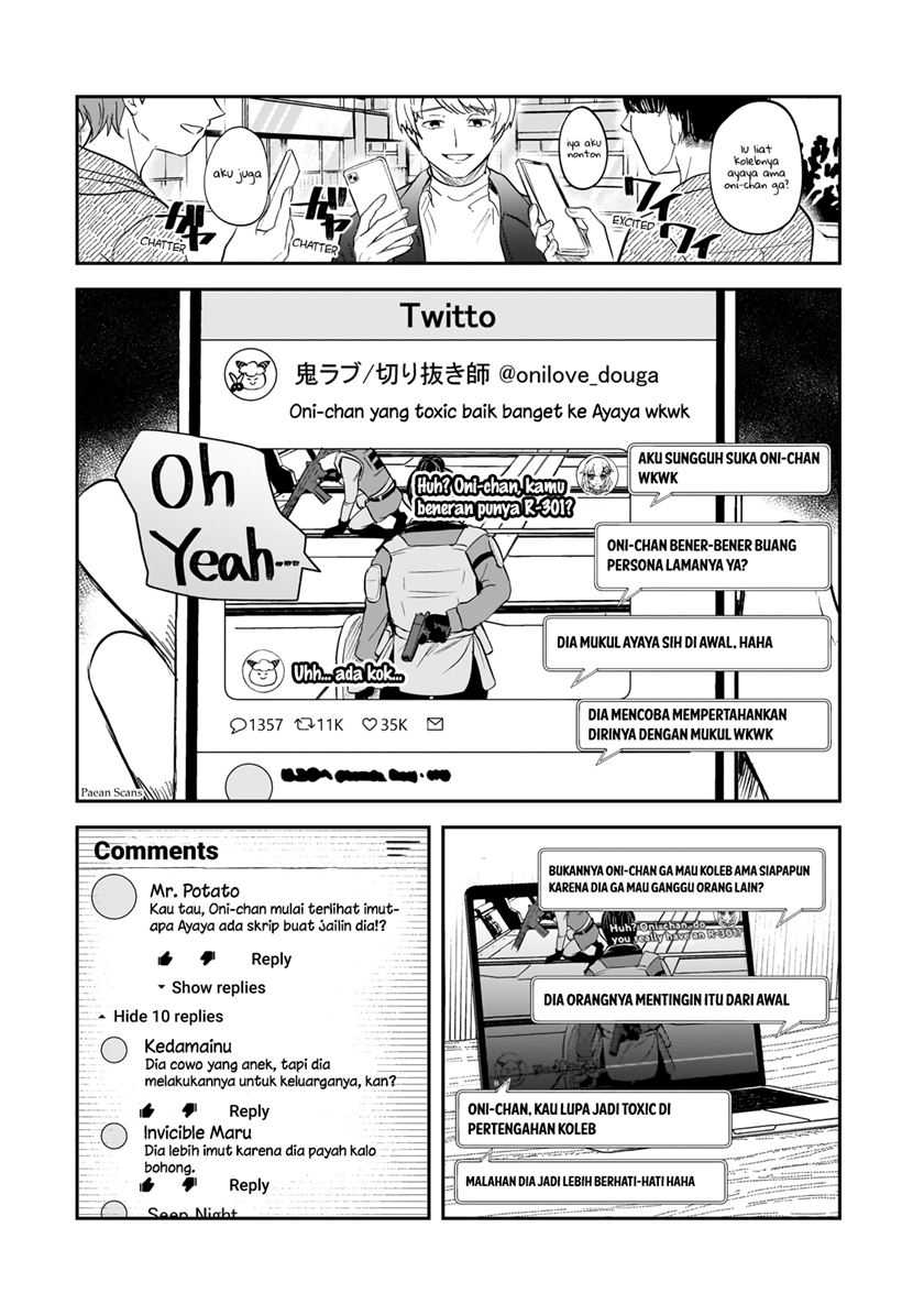 Aorikei Game Haishinsha (20-sai), Haishin no Kiri Wasure ni Yori Ii Hito Bare Suru. Chapter 2 Gambar 30