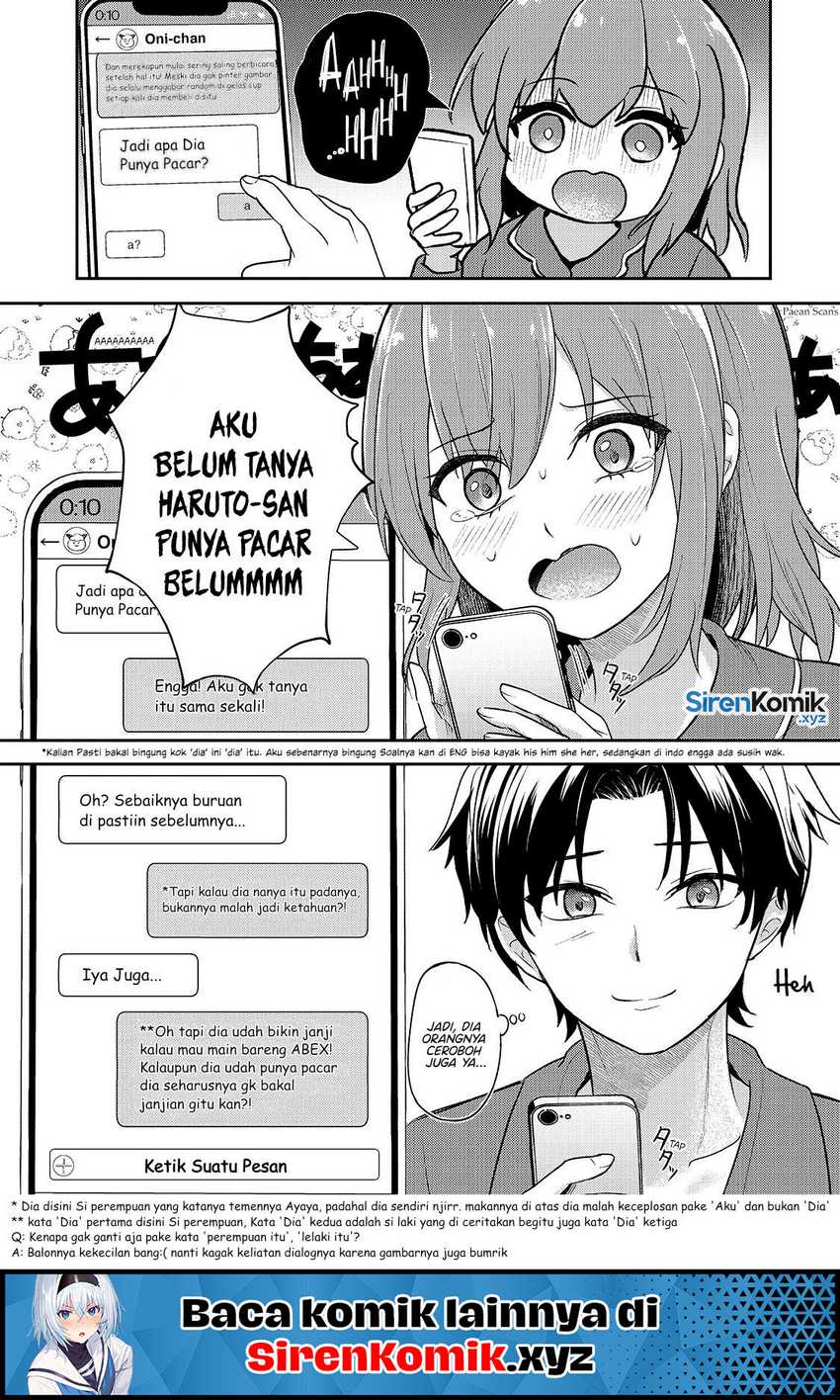 Aorikei Game Haishinsha (20-sai), Haishin no Kiri Wasure ni Yori Ii Hito Bare Suru. Chapter 4 Gambar 11