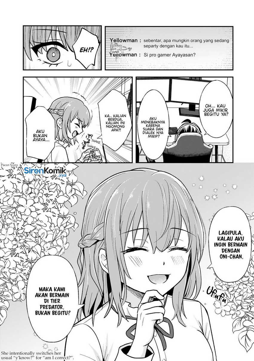 Aorikei Game Haishinsha (20-sai), Haishin no Kiri Wasure ni Yori Ii Hito Bare Suru. Chapter 4 Gambar 33