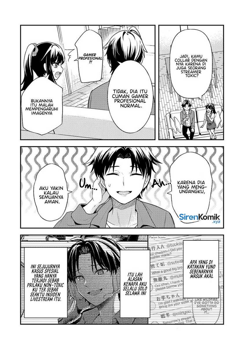 Aorikei Game Haishinsha (20-sai), Haishin no Kiri Wasure ni Yori Ii Hito Bare Suru. Chapter 4 Gambar 4