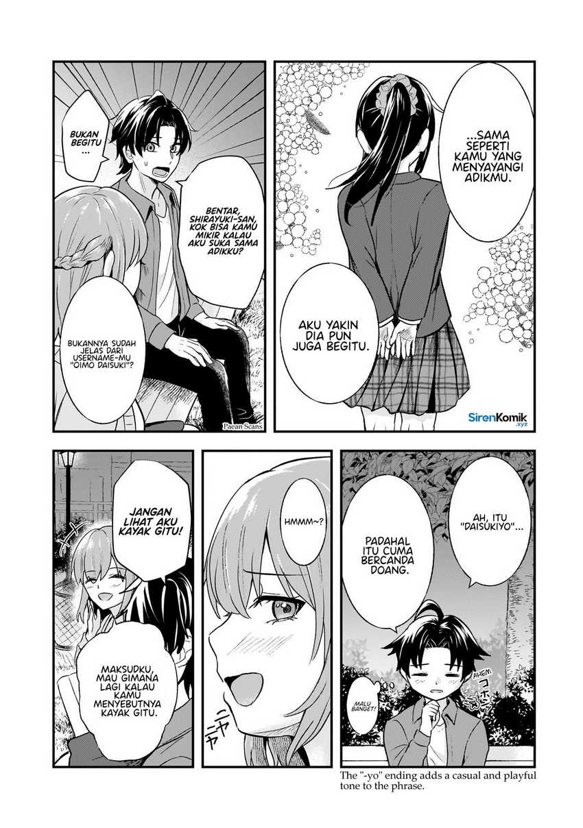 Aorikei Game Haishinsha (20-sai), Haishin no Kiri Wasure ni Yori Ii Hito Bare Suru. Chapter 5 Gambar 31