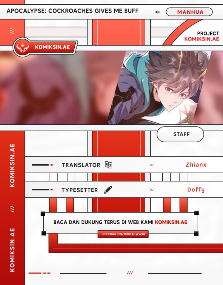 Baca Komik Apocalypse: Cockroaches Gives Me Buff Chapter 27 Gambar 1