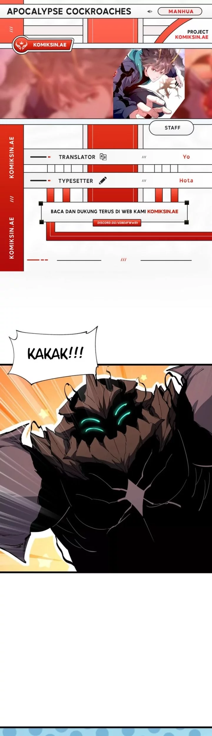 Baca Komik Apocalypse: Cockroaches Gives Me Buff Chapter 58 Gambar 1