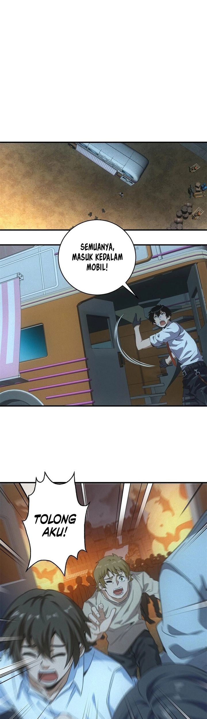 Apocalyptic Food stall Chapter 55 Gambar 27