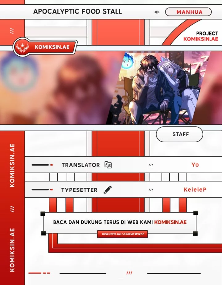 Baca Komik Apocalyptic Food stall Chapter 56 Gambar 1