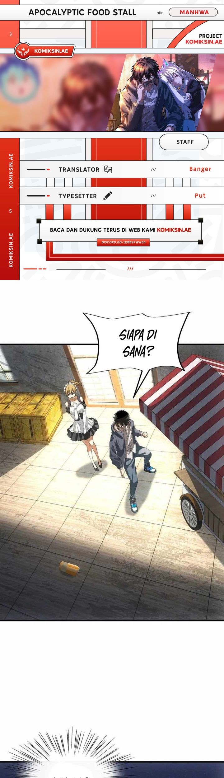 Baca Komik Apocalyptic Food stall Chapter 6 Gambar 1