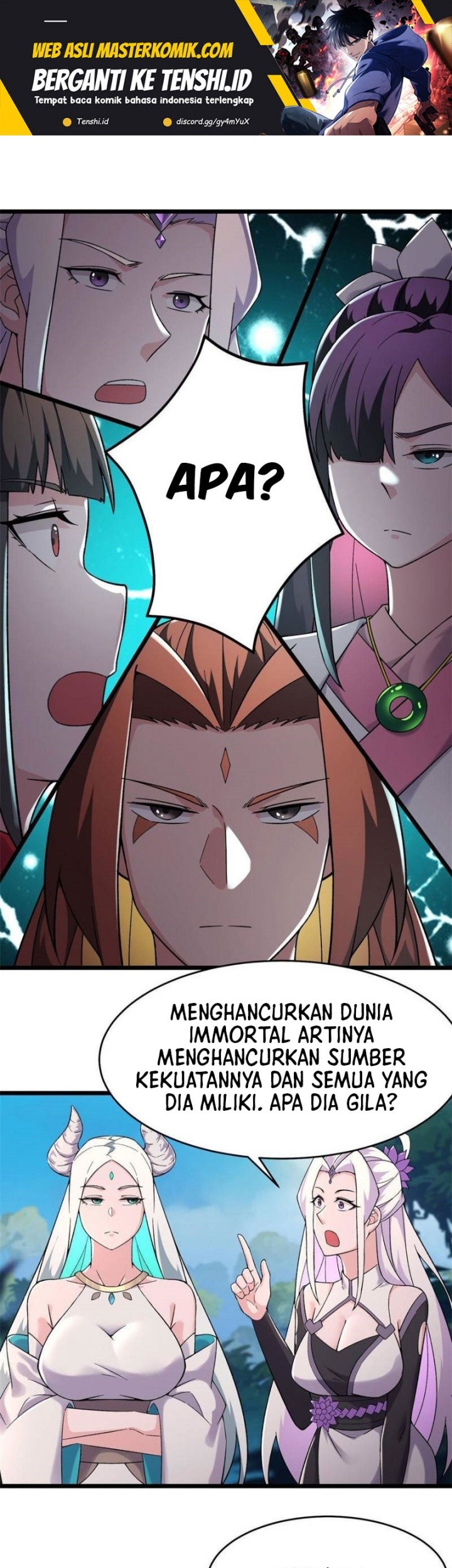 Baca  Apprentices Are All Female Devil Chapter 207 Gambar 2