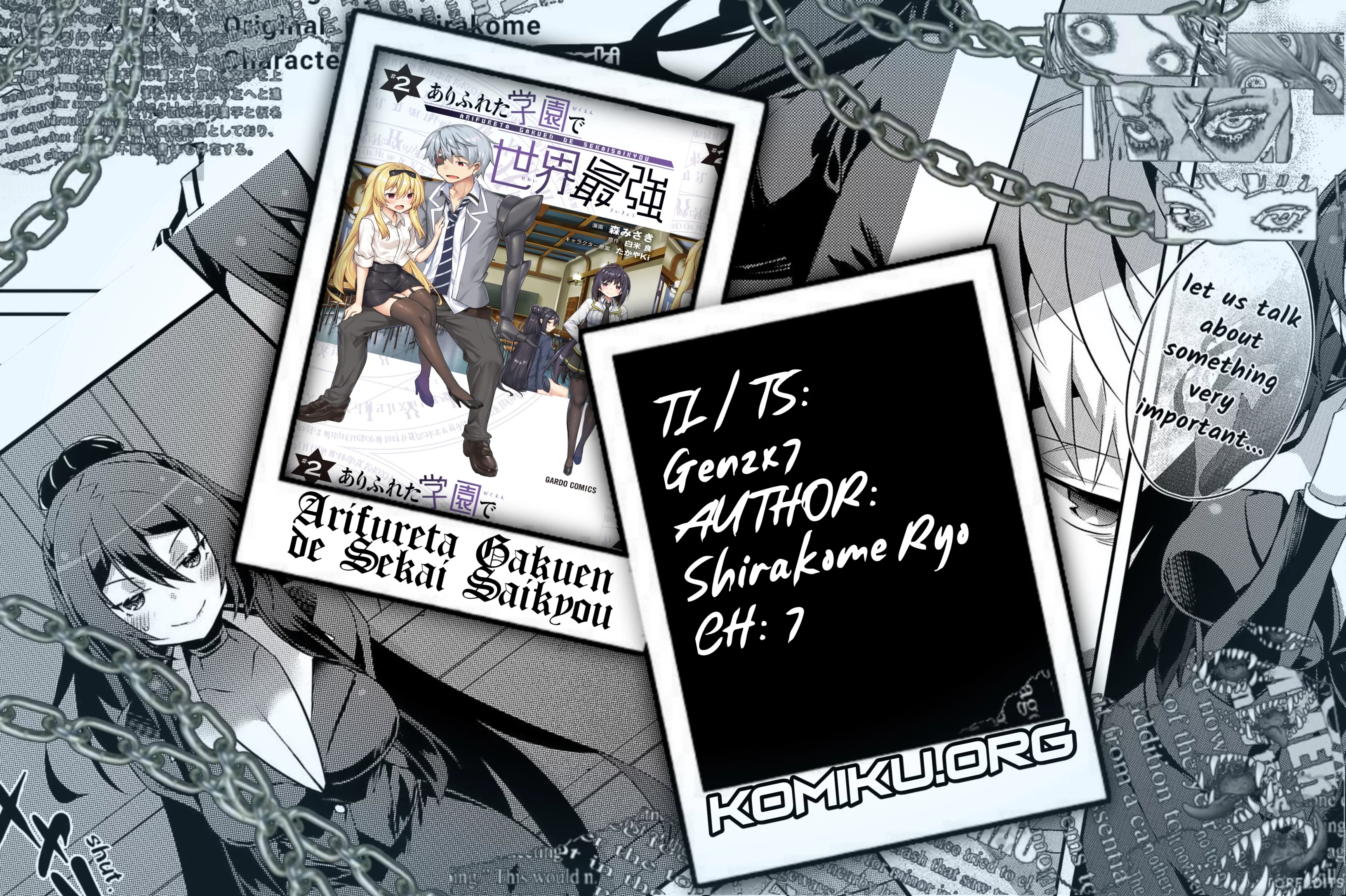 Baca Komik Arifureta Gakuen de Sekai Saikyou Chapter 7 Gambar 1