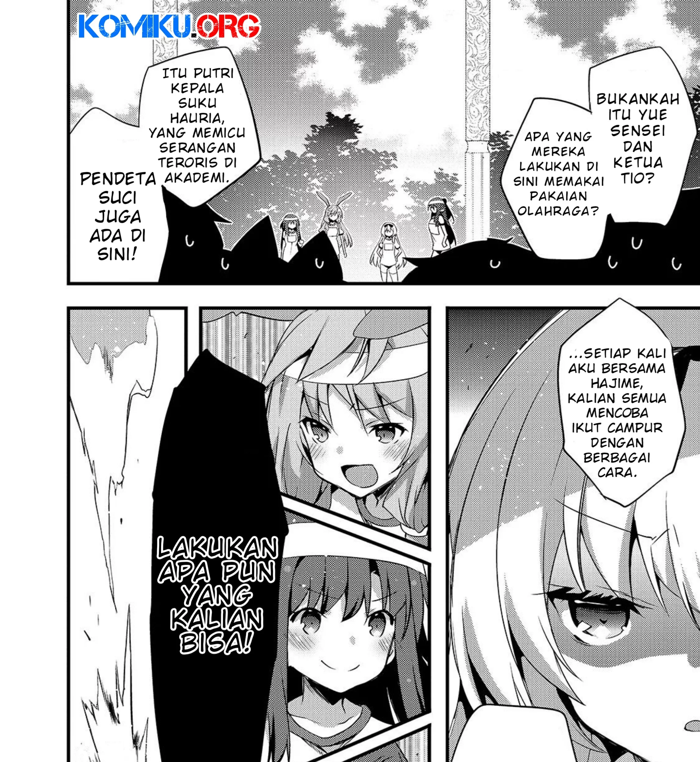 Arifureta Gakuen de Sekai Saikyou Chapter 8 Gambar 12