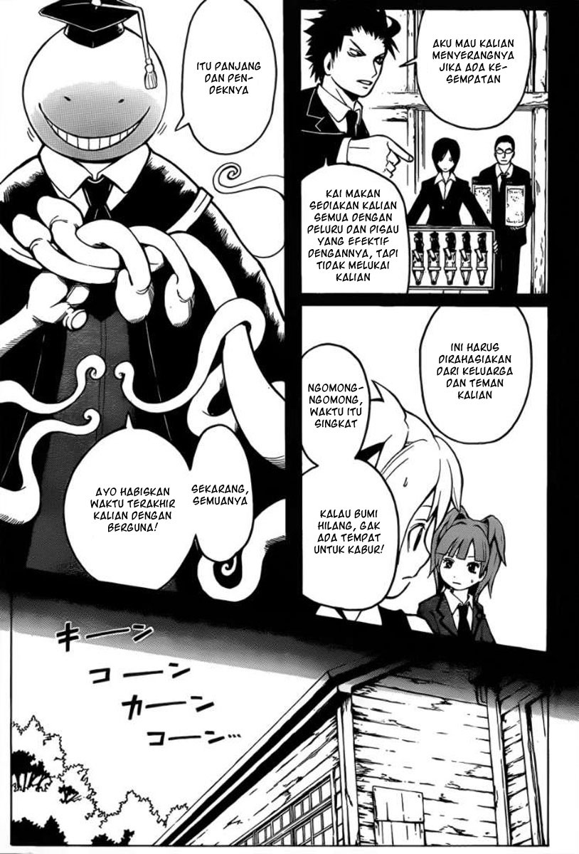 Assassination Classroom Chapter 1 Gambar 19