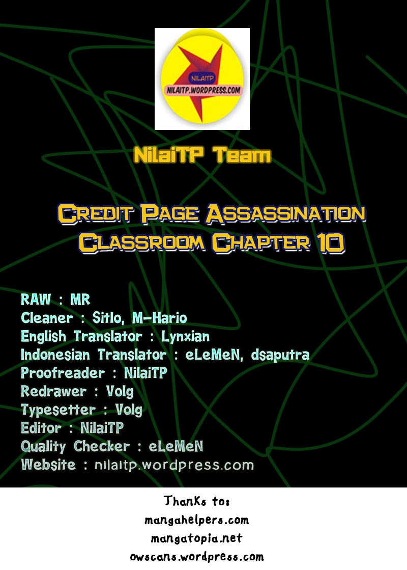 Baca Komik Assassination Classroom Chapter 10 Gambar 1