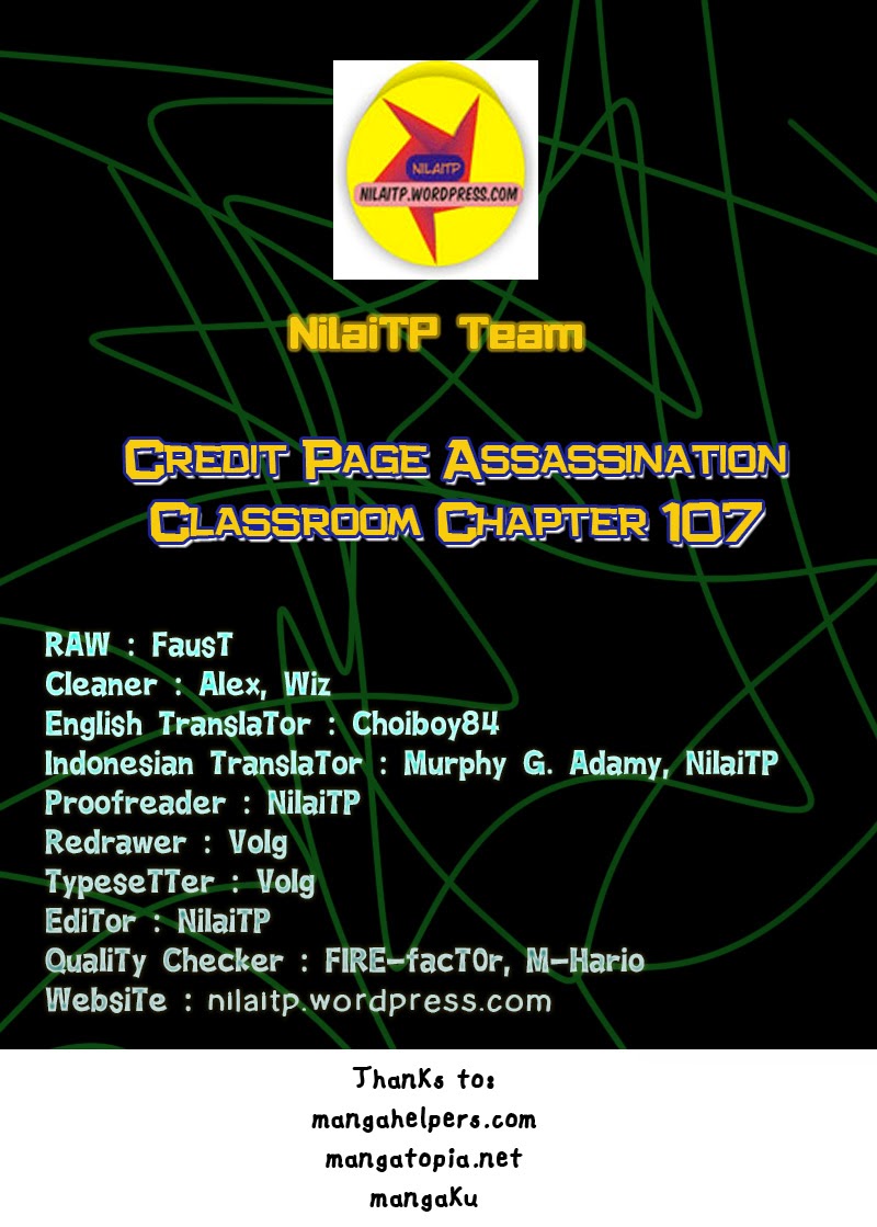 Baca Komik Assassination Classroom Chapter 107 Gambar 1