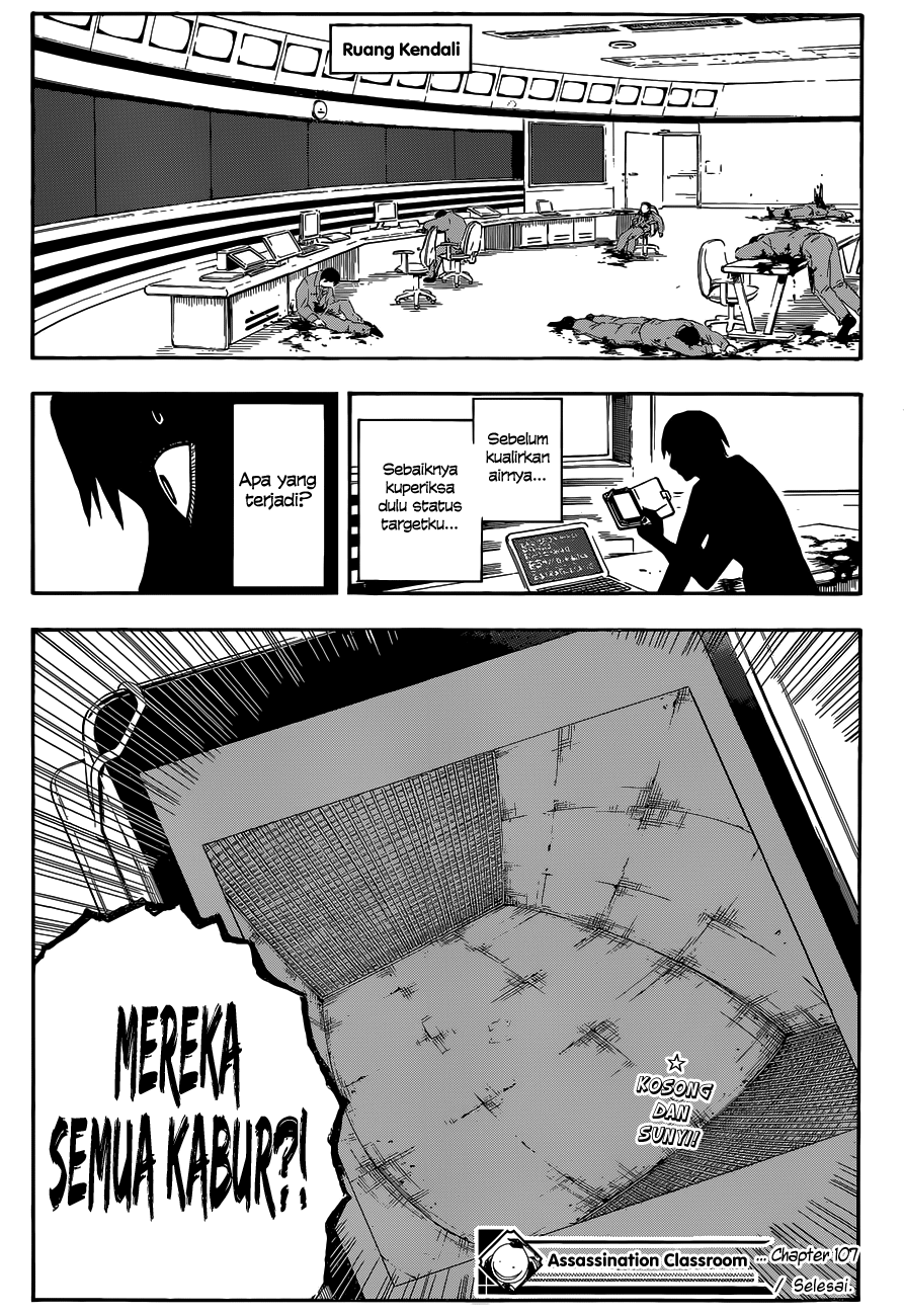 Assassination Classroom Chapter 107 Gambar 22