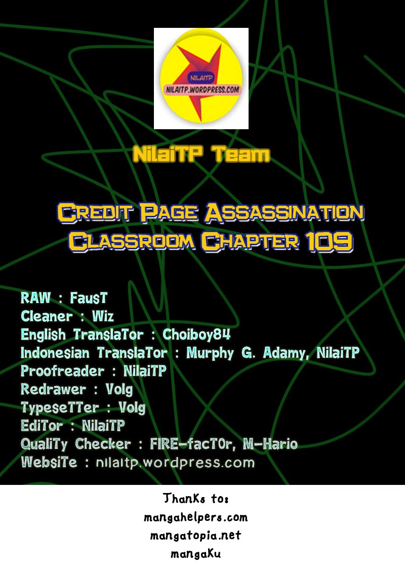 Baca Komik Assassination Classroom Chapter 109 Gambar 1