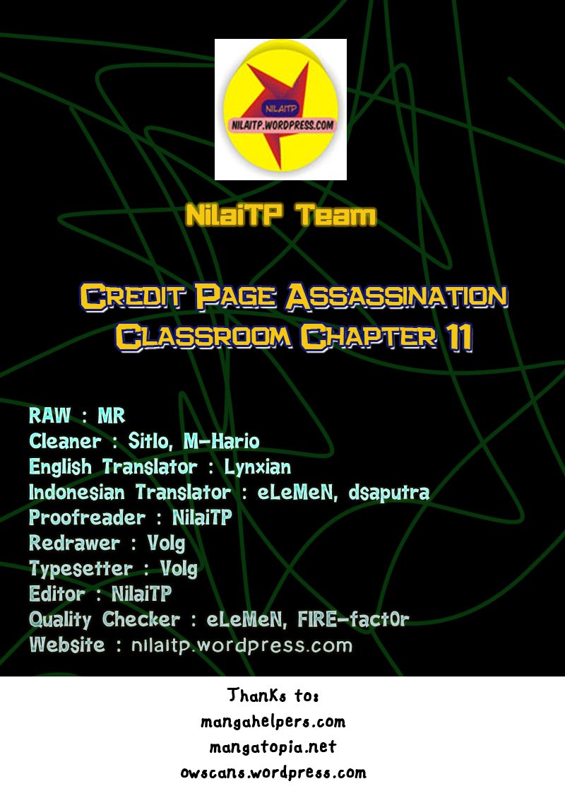 Baca Komik Assassination Classroom Chapter 11 Gambar 1