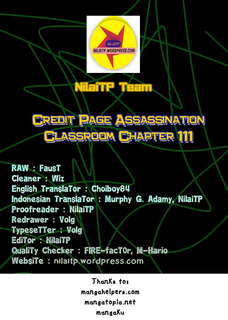 Baca Komik Assassination Classroom Chapter 111 Gambar 1