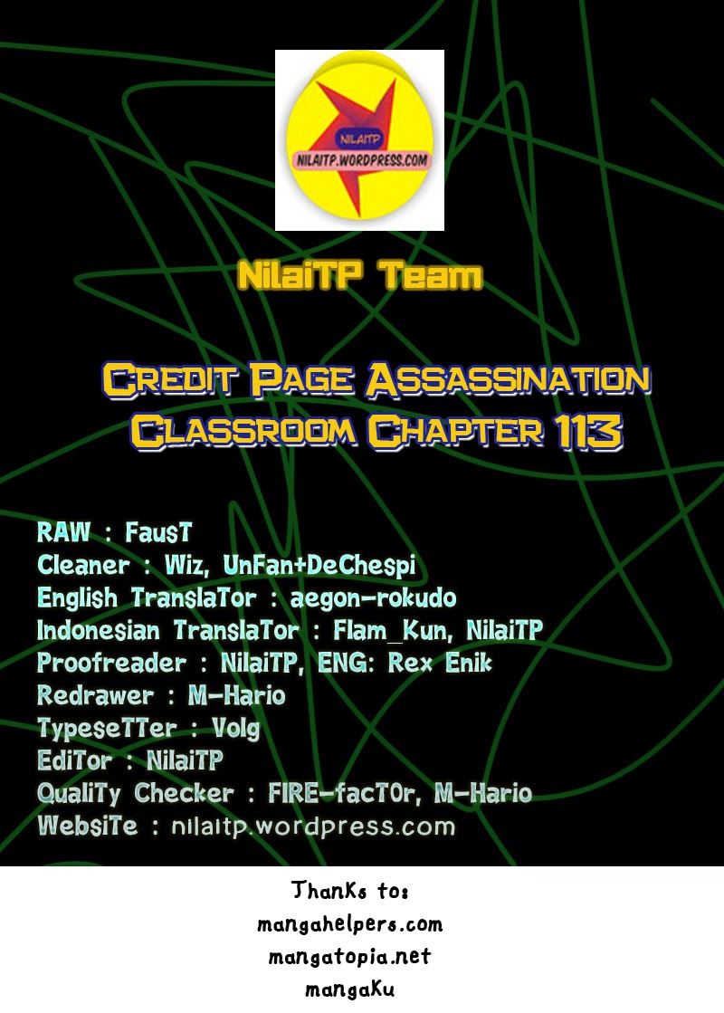 Baca Komik Assassination Classroom Chapter 113 Gambar 1