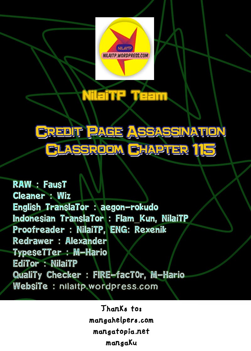 Baca Komik Assassination Classroom Chapter 115 Gambar 1