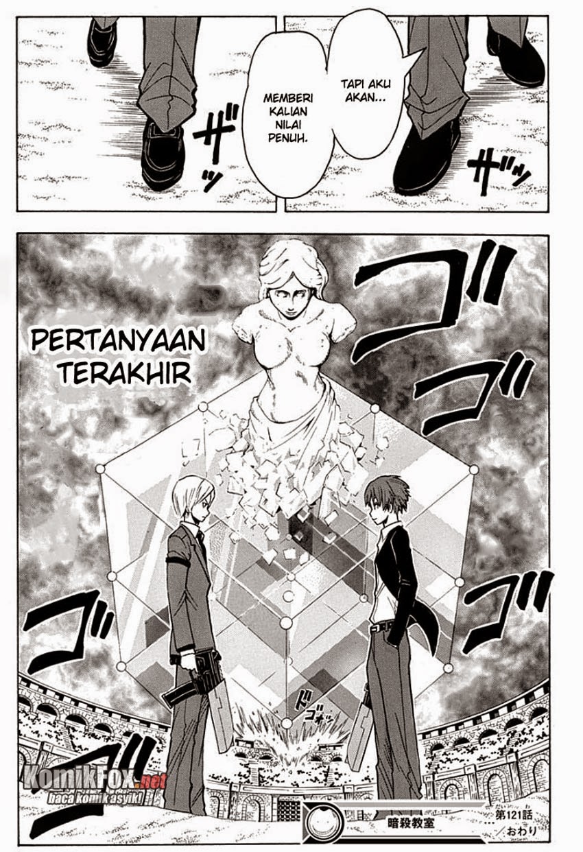 Assassination Classroom Chapter 121 Gambar 10