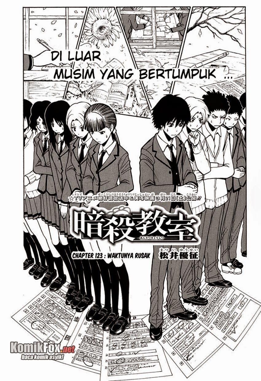 Baca Komik Assassination Classroom Chapter 123 Gambar 1