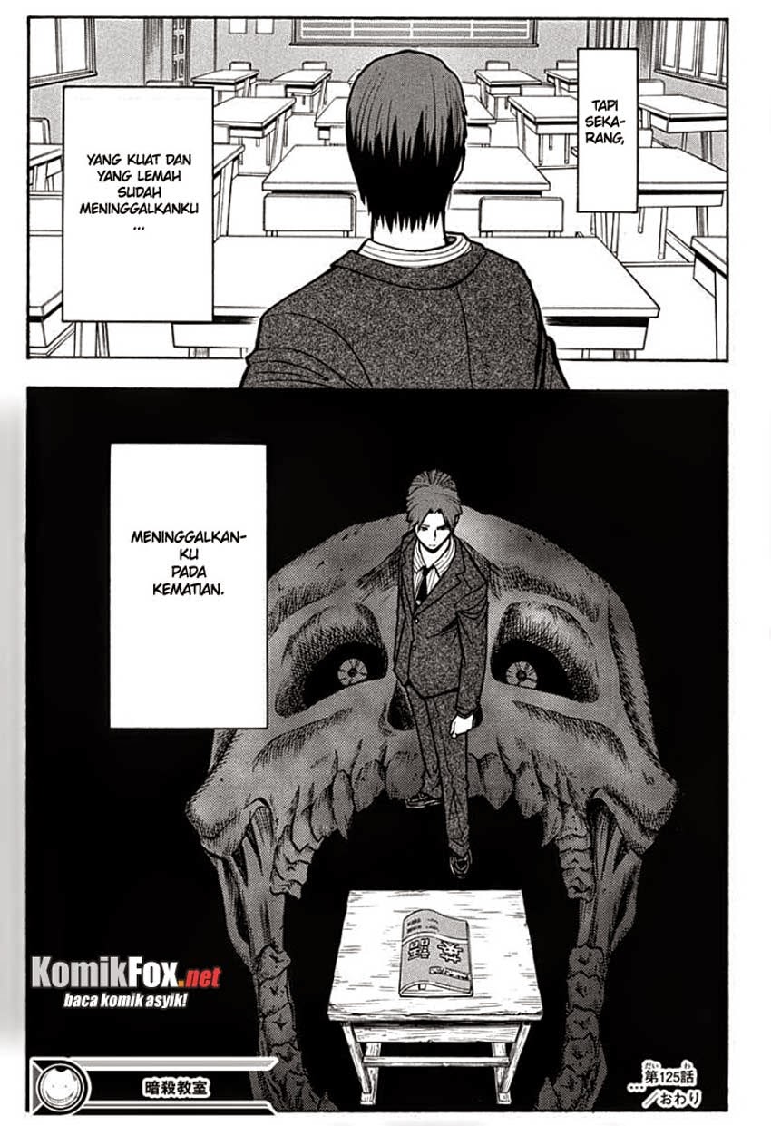 Assassination Classroom Chapter 125 Gambar 17