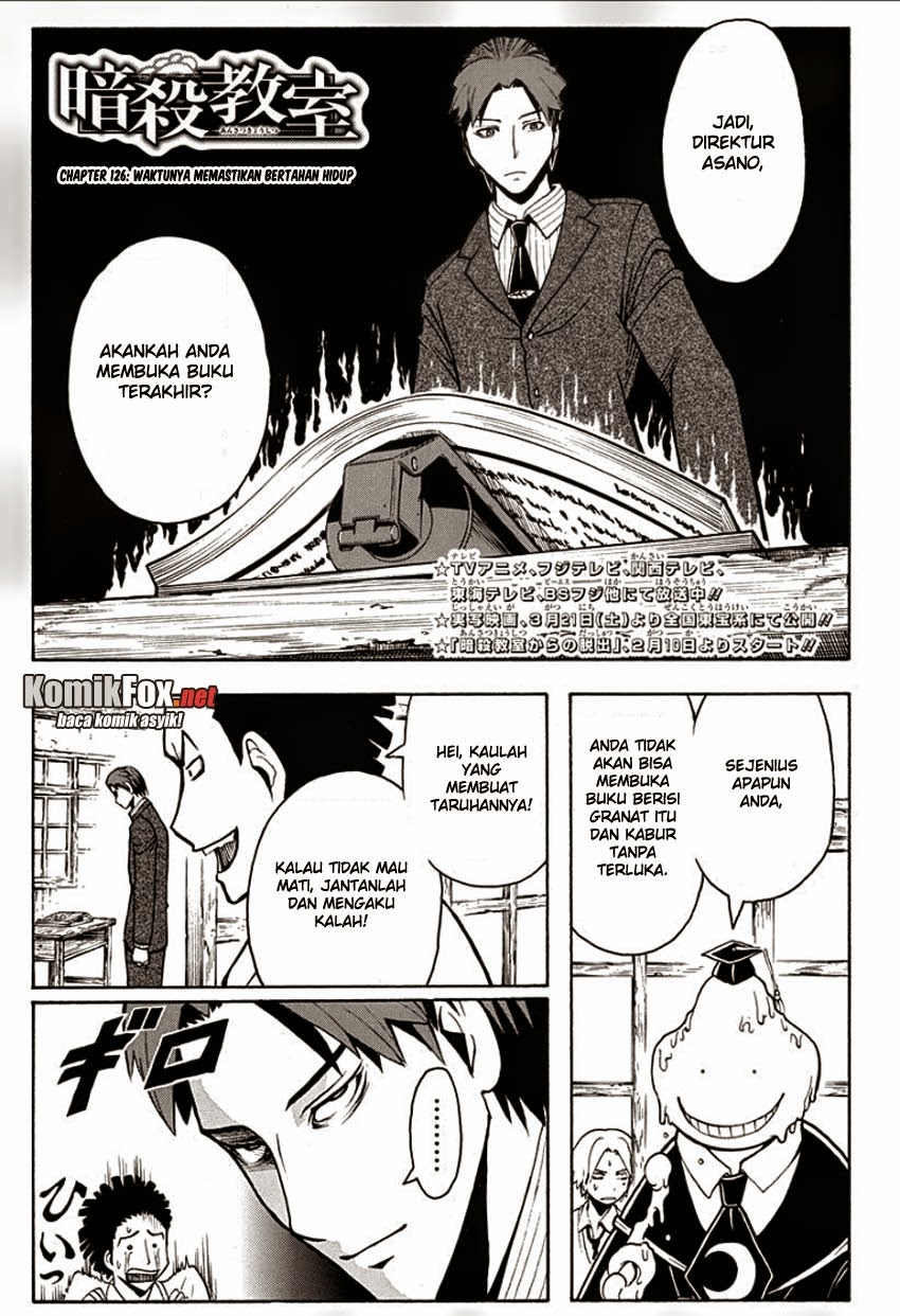 Baca Komik Assassination Classroom Chapter 126 Gambar 1