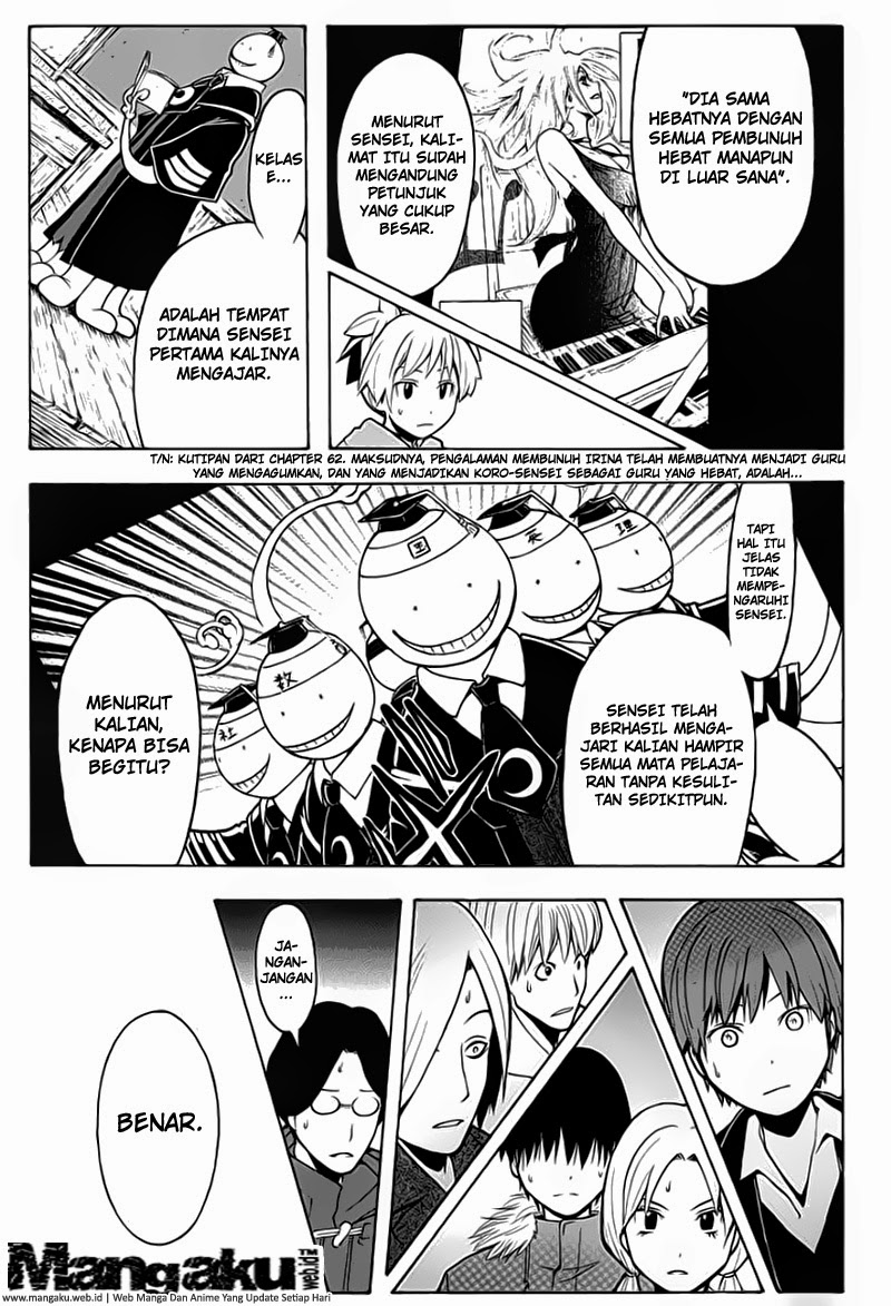 Assassination Classroom Chapter 133 Gambar 16