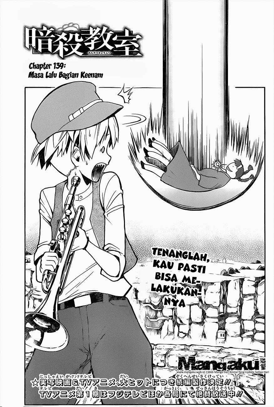 Baca Komik Assassination Classroom Chapter 139 Gambar 1